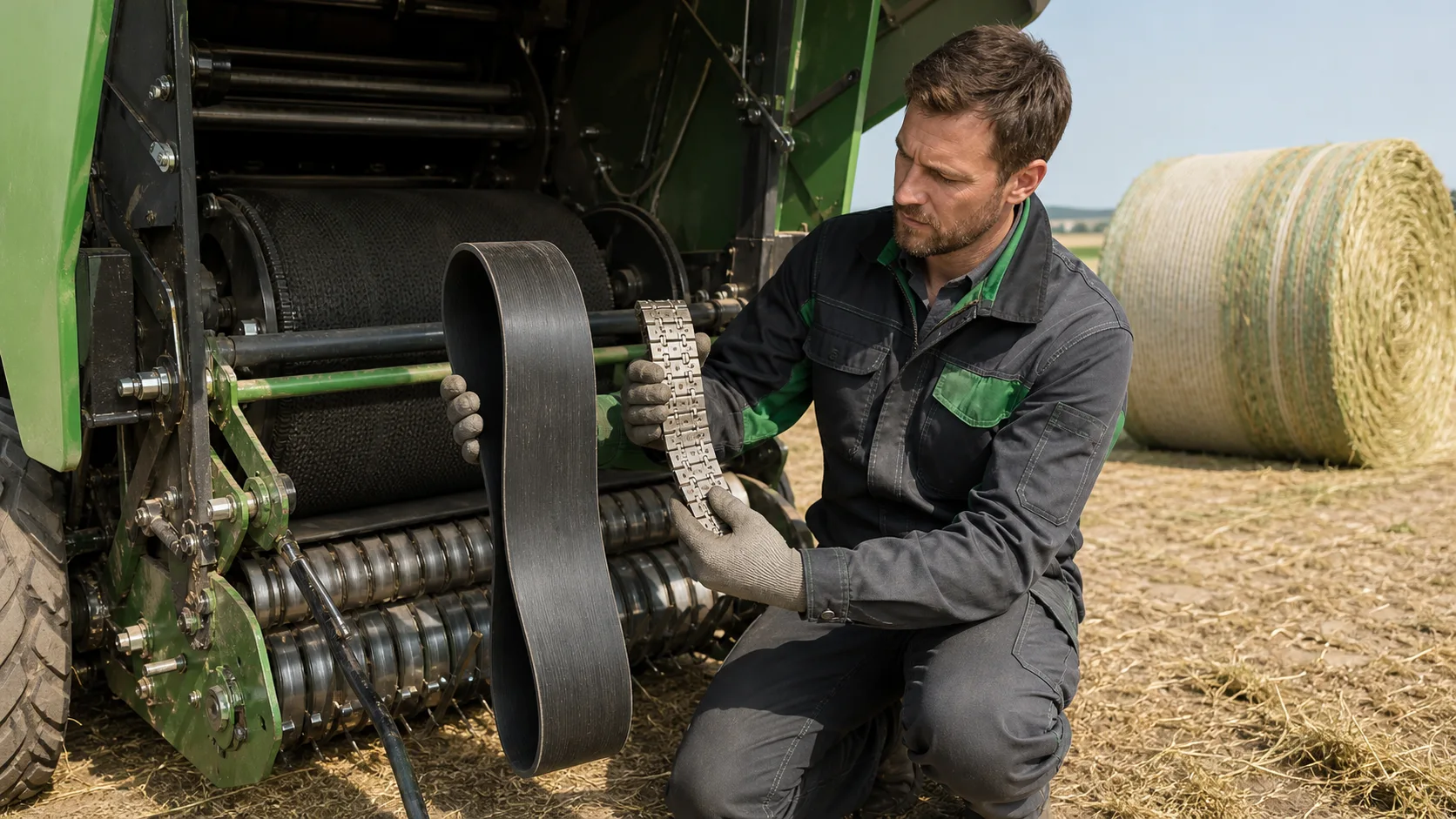 Vermeer 605F Baler Belts Vs Lacing: Diagnosing Soft Bales